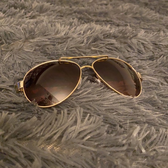 Accessories - Floral Aviator Sunglasses -yellow/black/white